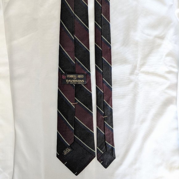 Farrell Reed for Davidsons of W. Virginia Silk Tie - Picture 6 of 11
